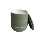I.am.Klean Wax Candle Leather & Birch.