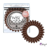 Invisibobble Power Pretzel Brown 3/st