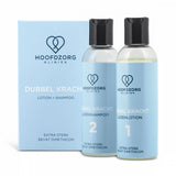 Hoofdzorg Kliniek Lotion+Shampoo Extra Sterk 2 Maal 100ml.
