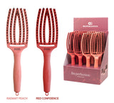 Olivia Garden Fingerbrush Medium Radiant Peach. .
