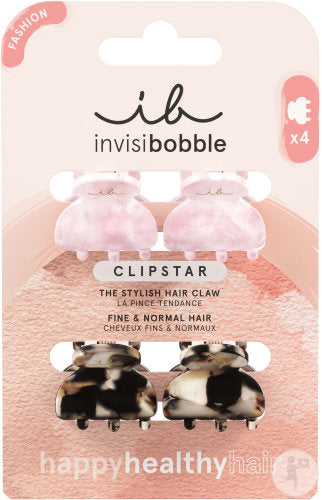 Invisibobble Clipstar Petit Four 4Stuks.