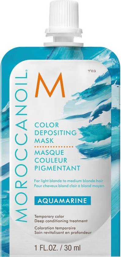 Moroccanoil Color Depositing Mask Aquamarine 30ml